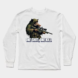 Sniper Wild Boar Long Sleeve T-Shirt